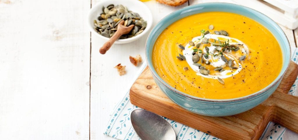 Crema Fría de Calabaza