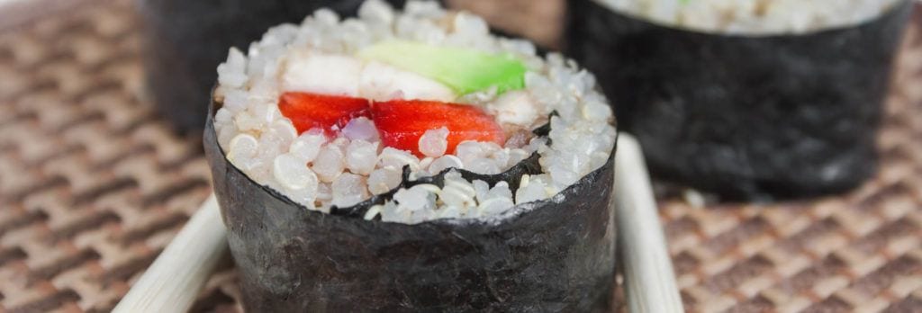 Sushi de quinoa real bio
