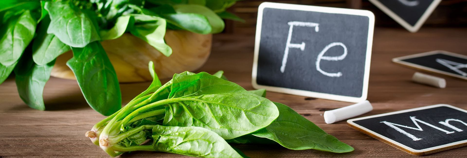 Los cereales y verduras, fuentes vegetales de hierro