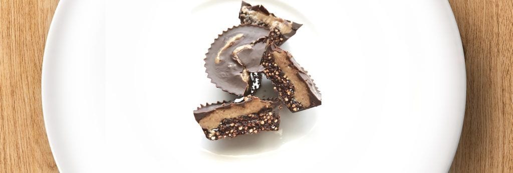 Cups de quinoa con chocolate