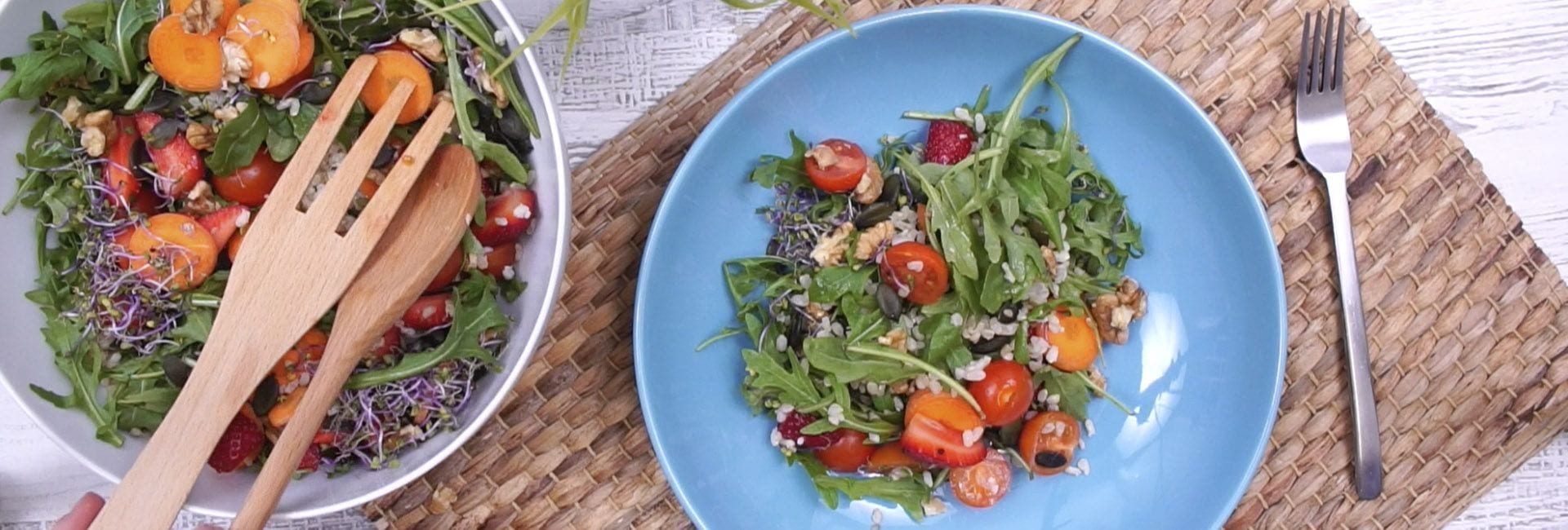 Ensalada arroz integral
