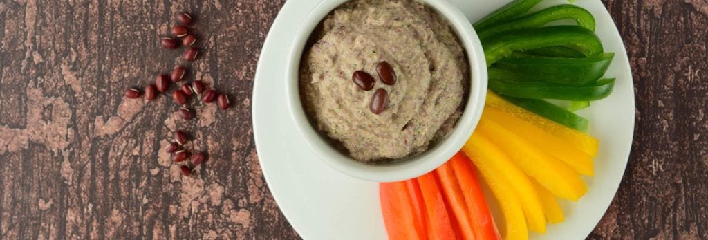 Hummus de azuki
