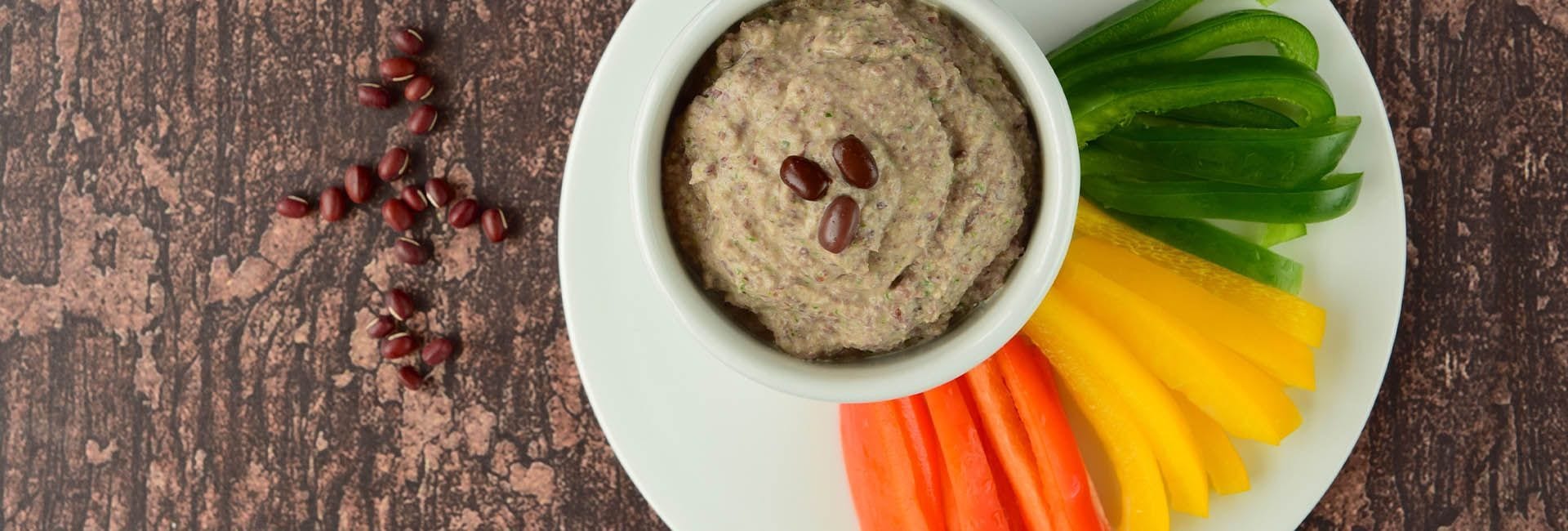 Hummus de azuki