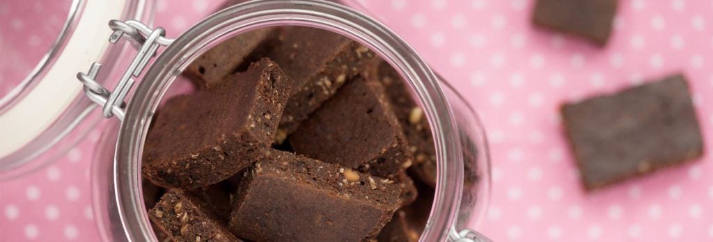 Brownie fit proteico