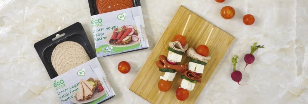 Brochetas lonchi-vegan