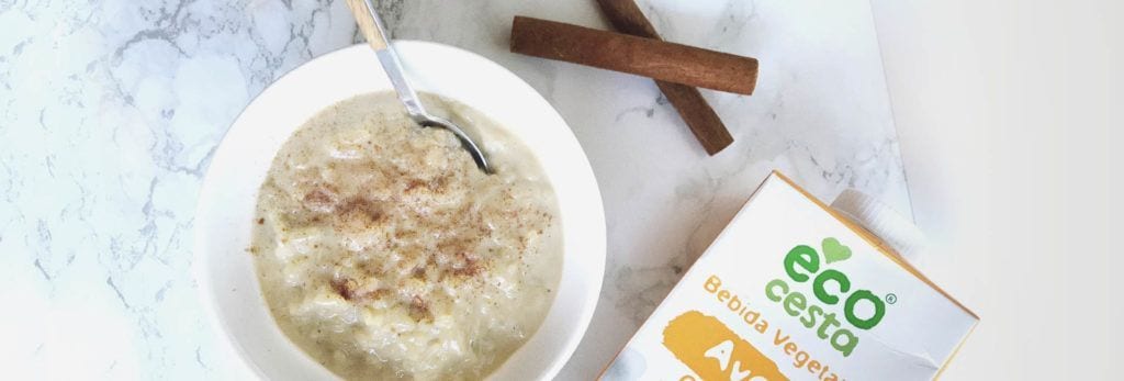 Arroz con leche de avena