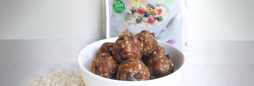 Bolita energética avena y dátiles