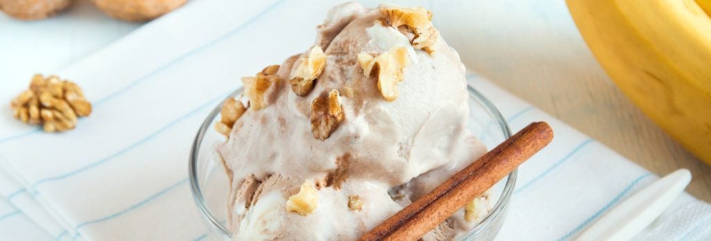 Helado de plátano powergy