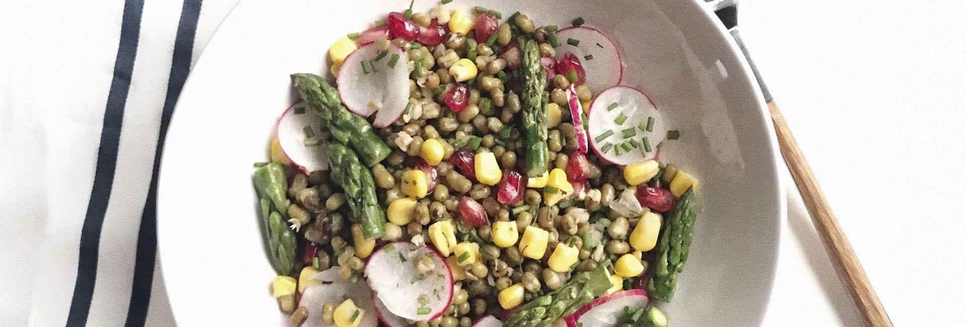 Ensalada de azukis bio
