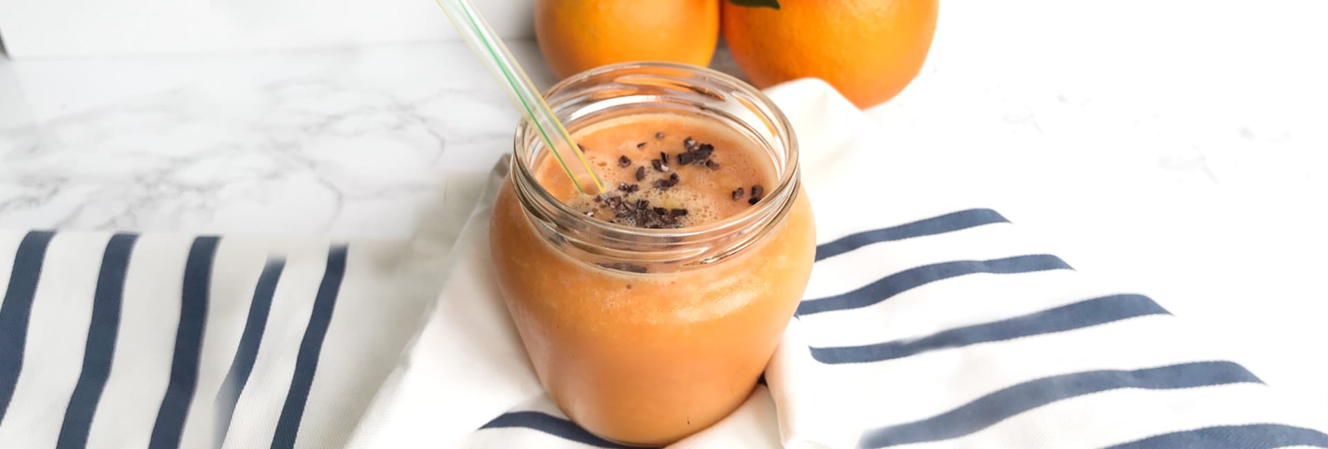 Smoothie de zanahoria y naranja