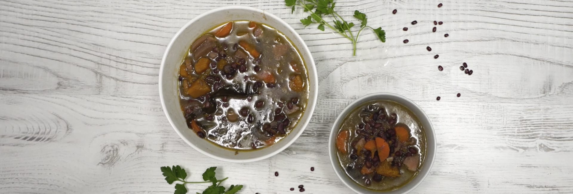 Sopa de azukis