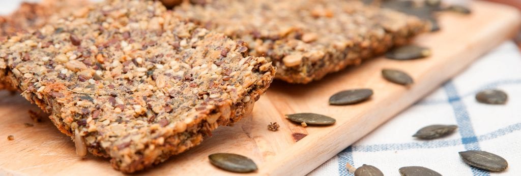 Crackers con semillas
