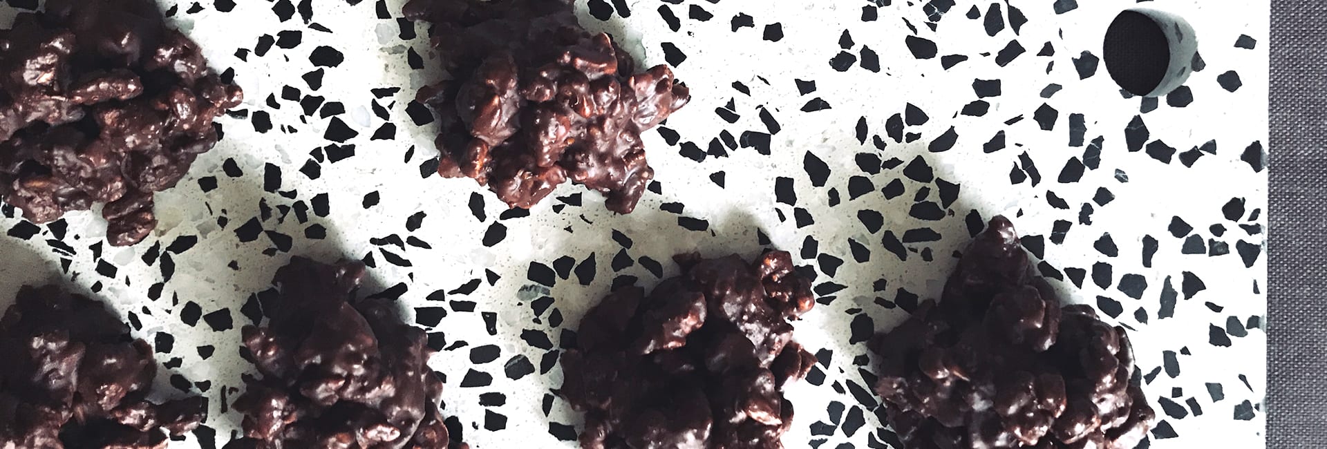 rocas de tortitas de arroz