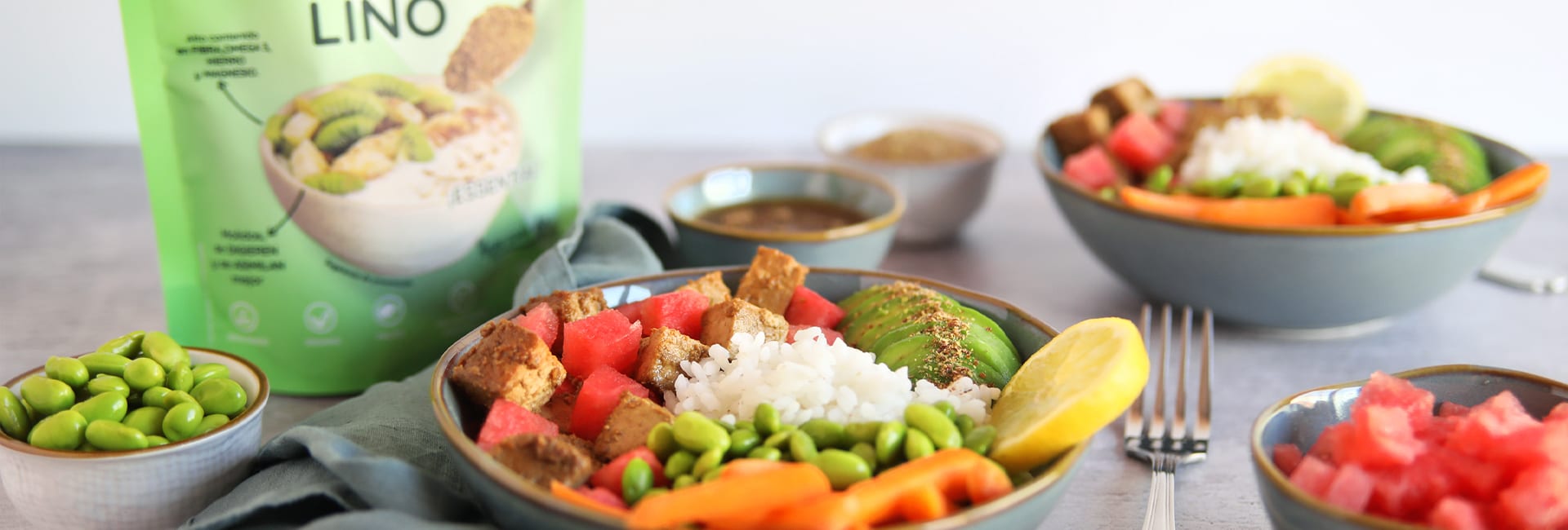 poke bowl vegano