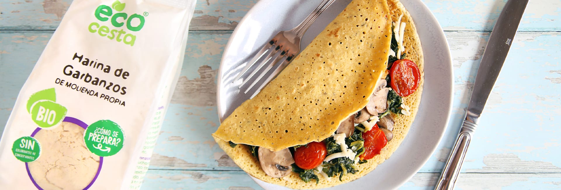crepes de espinacas