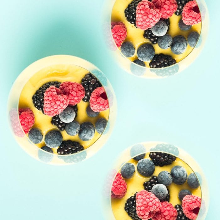 Smoothie helado de mango