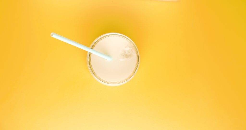 Horchata zero waste con cáscaras de cítricos
