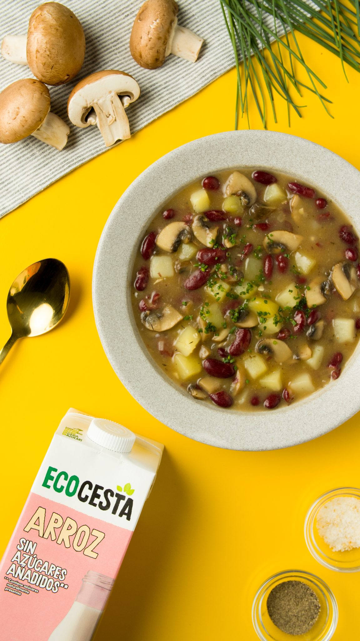 Bebida vegetal de arroz sin azúcar